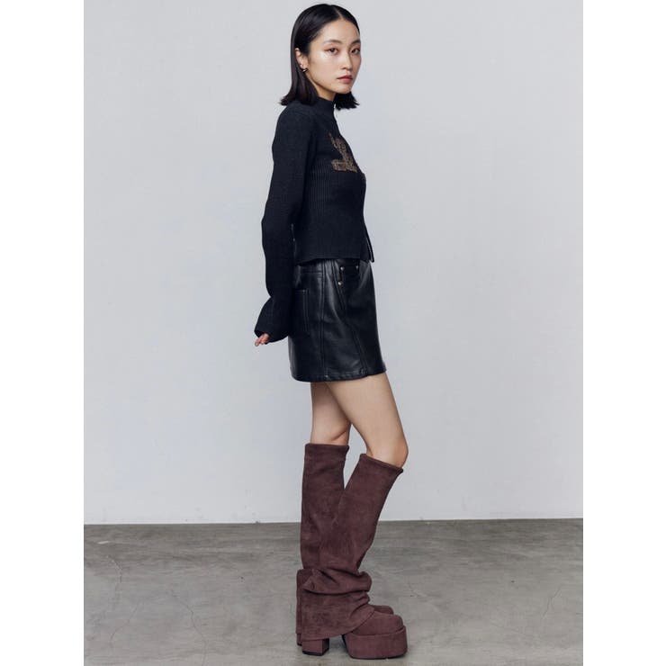 パッチロゴプレーティングニット | EMODA | 詳細画像30 