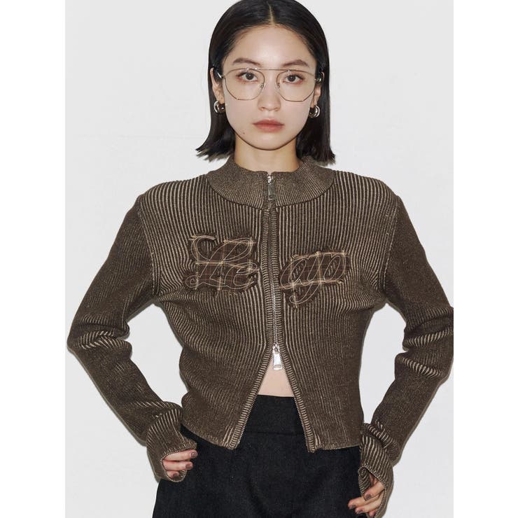 パッチロゴプレーティングニット | EMODA | 詳細画像32 