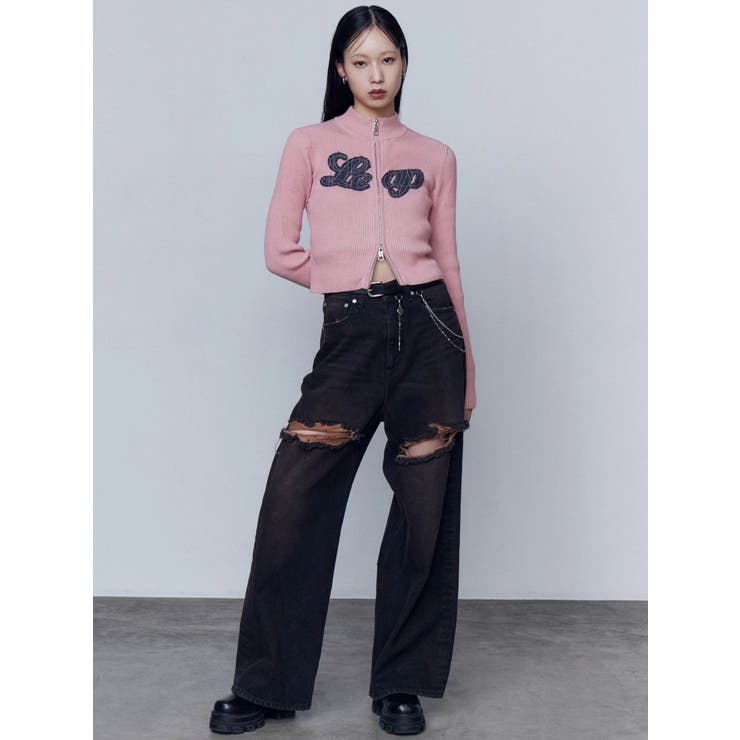 パッチロゴプレーティングニット | EMODA | 詳細画像38 