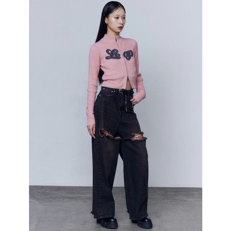 パッチロゴプレーティングニット | EMODA | 詳細画像39 