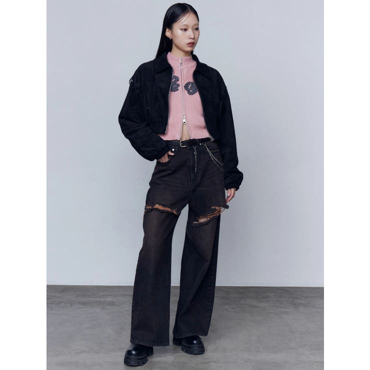 パッチロゴプレーティングニット | EMODA | 詳細画像42 