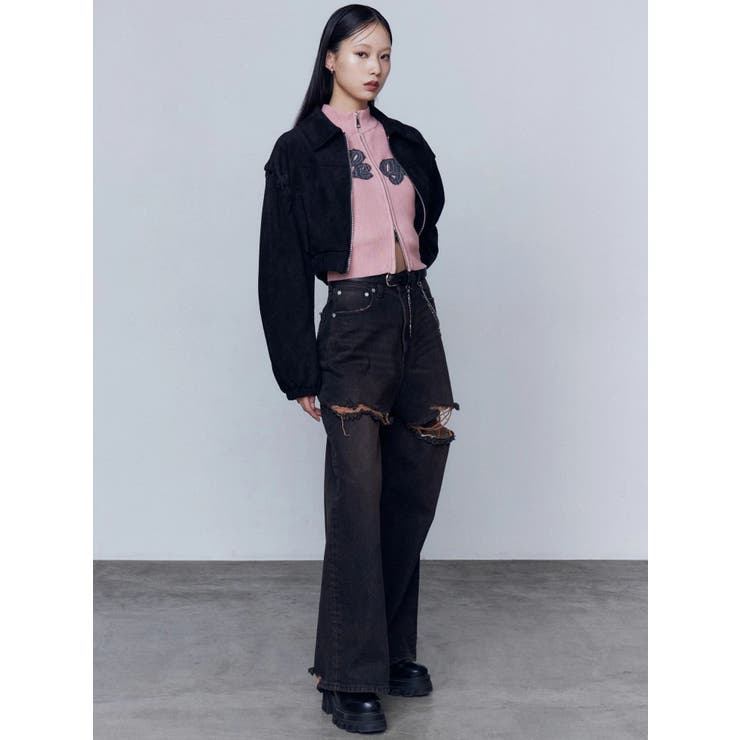 パッチロゴプレーティングニット | EMODA | 詳細画像43 