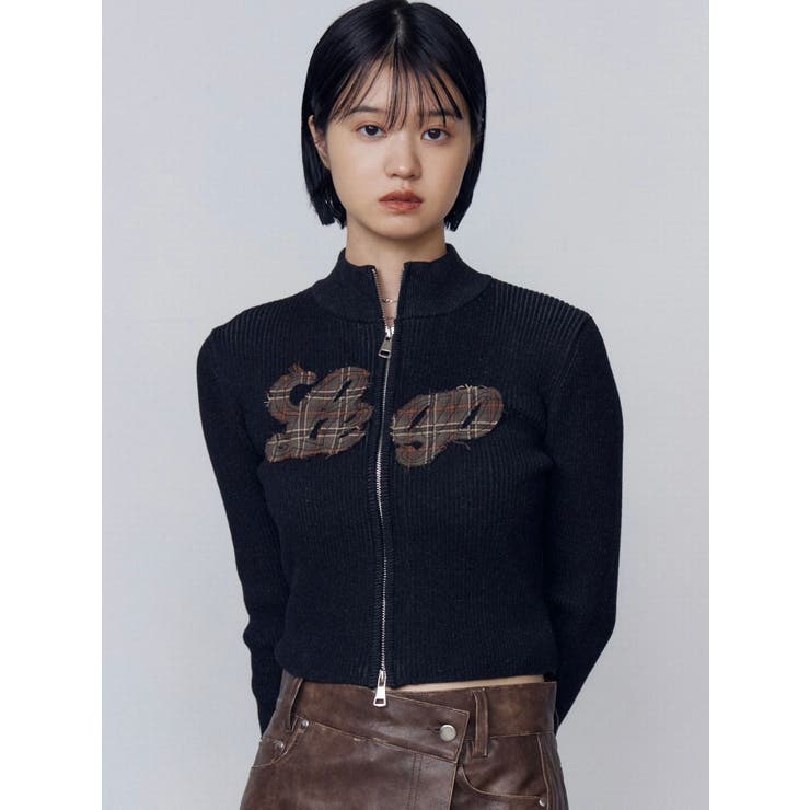 パッチロゴプレーティングニット | EMODA | 詳細画像6 