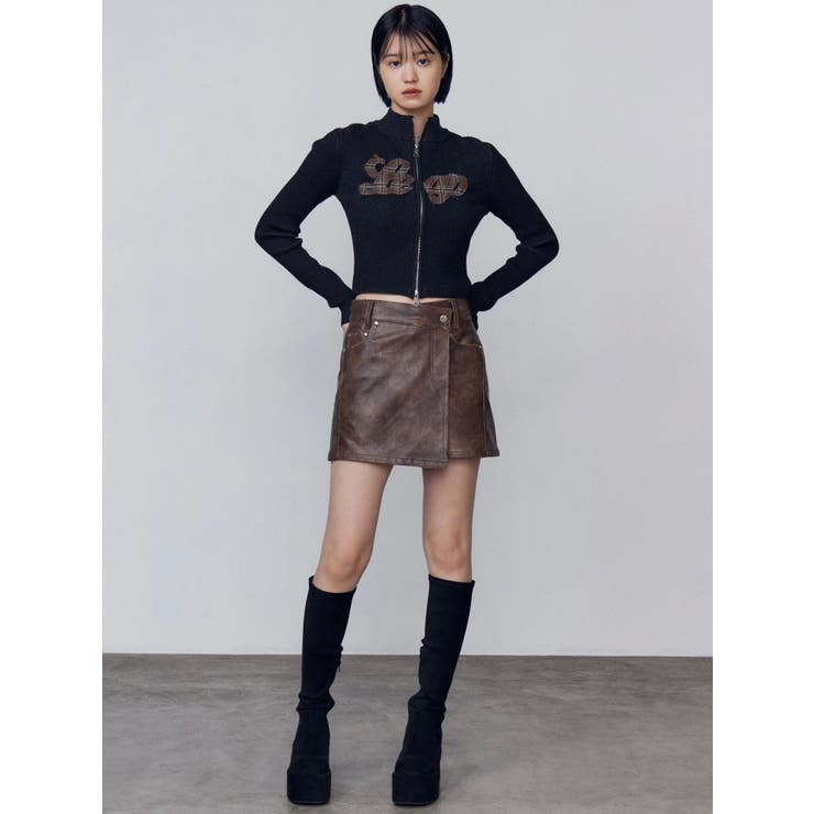 パッチロゴプレーティングニット | EMODA | 詳細画像8 