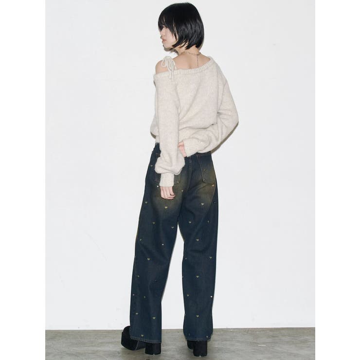 ショルダースキンニット | EMODA | 詳細画像13 