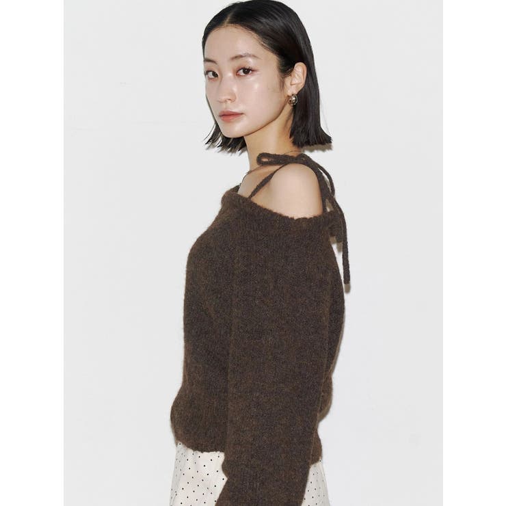 ショルダースキンニット | EMODA | 詳細画像19 