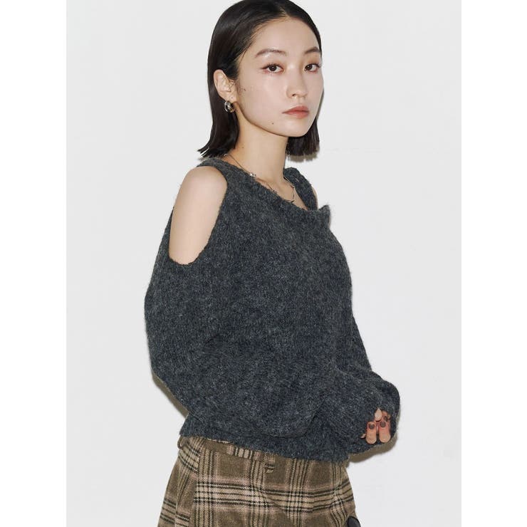 ショルダースキンニット | EMODA | 詳細画像26 