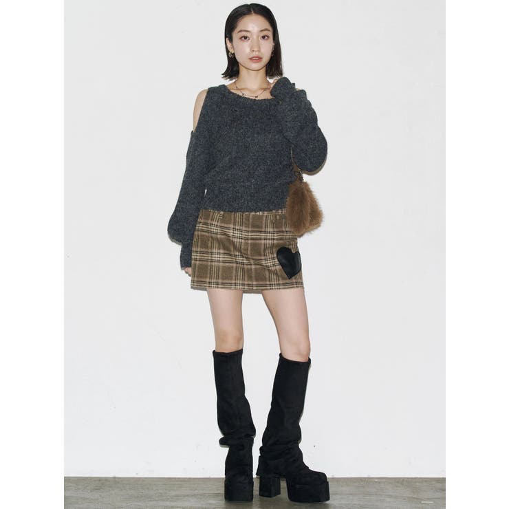 ショルダースキンニット | EMODA | 詳細画像28 