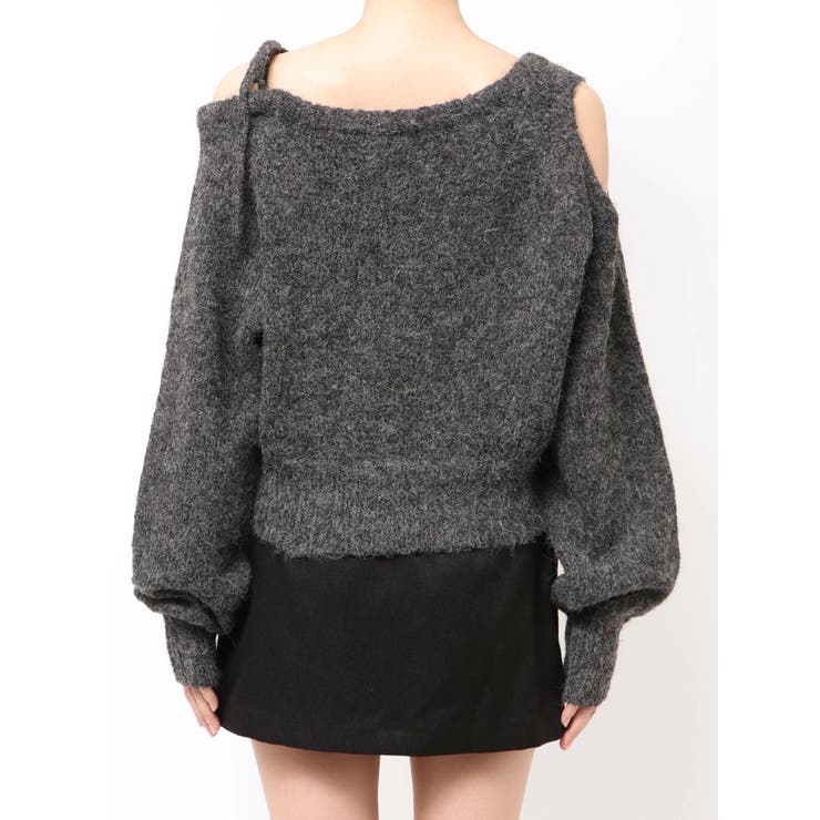 ショルダースキンニット | EMODA | 詳細画像33 