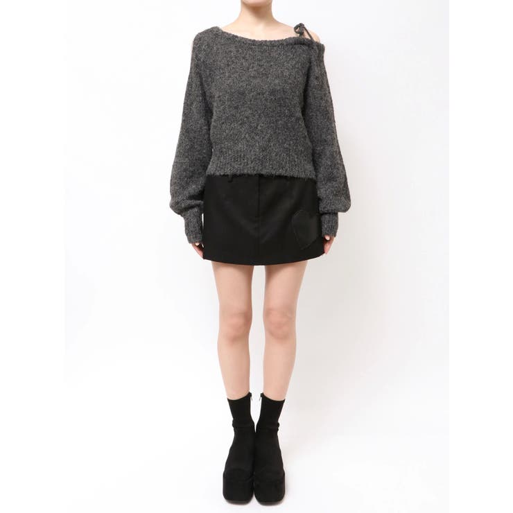 ショルダースキンニット | EMODA | 詳細画像38 