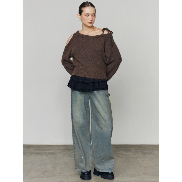 ショルダースキンニット | EMODA | 詳細画像42 