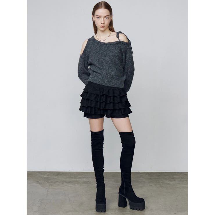 ショルダースキンニット | EMODA | 詳細画像46 