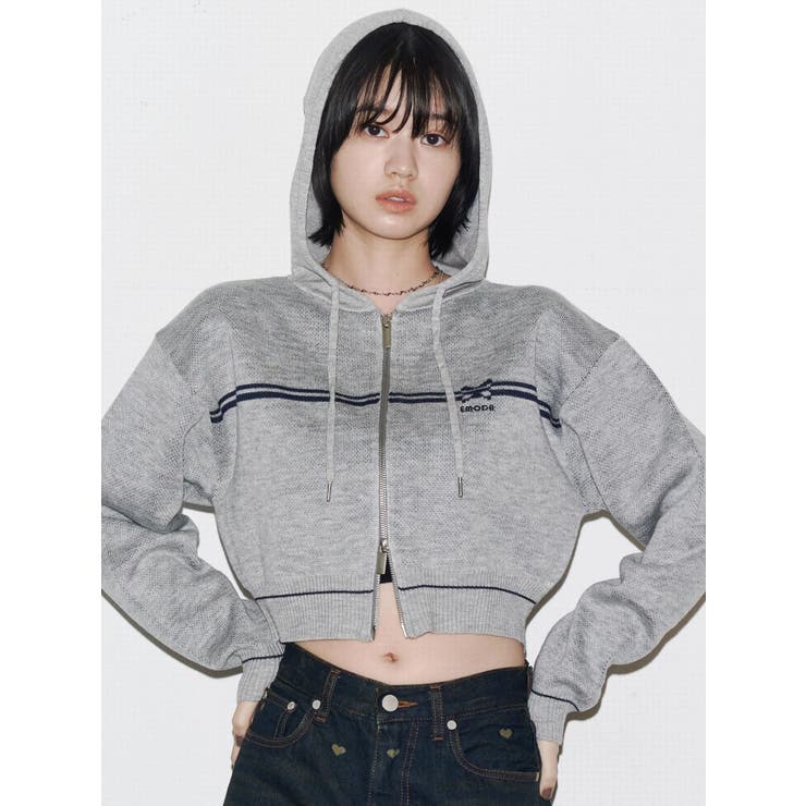 ラインニットフーディー | EMODA | 詳細画像18 