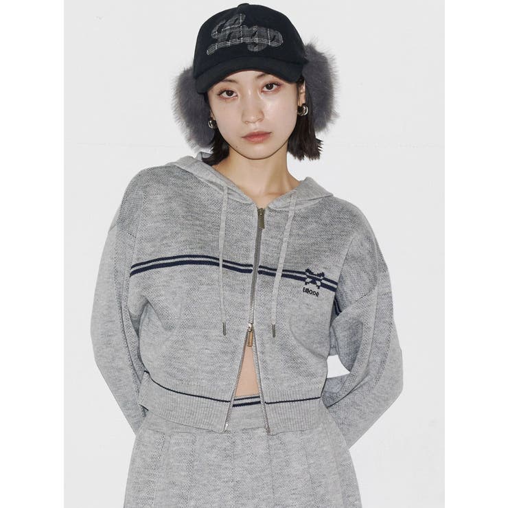 ラインニットフーディー | EMODA | 詳細画像23 