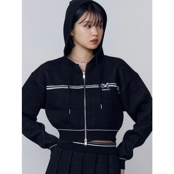 ラインニットフーディー | EMODA | 詳細画像9 