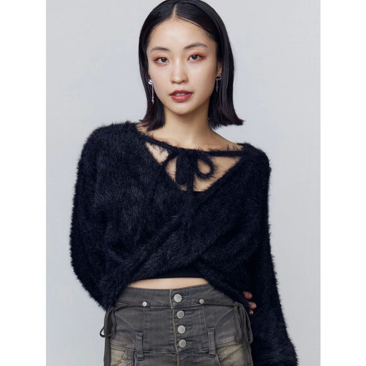 バッククロス2WAYニット | EMODA | 詳細画像31 