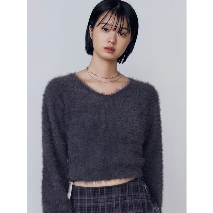 バッククロス2WAYニット | EMODA | 詳細画像8 