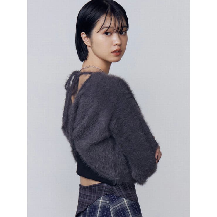 バッククロス2WAYニット | EMODA | 詳細画像9 