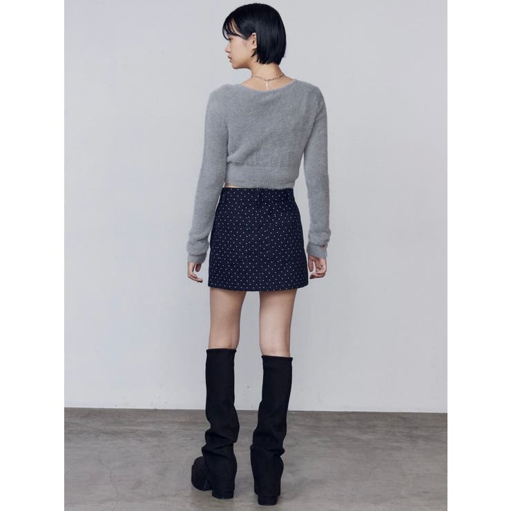 シャギーコンパクトリボンツインセット | EMODA | 詳細画像19 