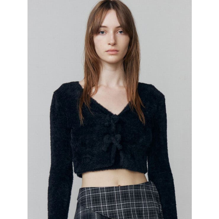 シャギーコンパクトリボンツインセット | EMODA | 詳細画像25 