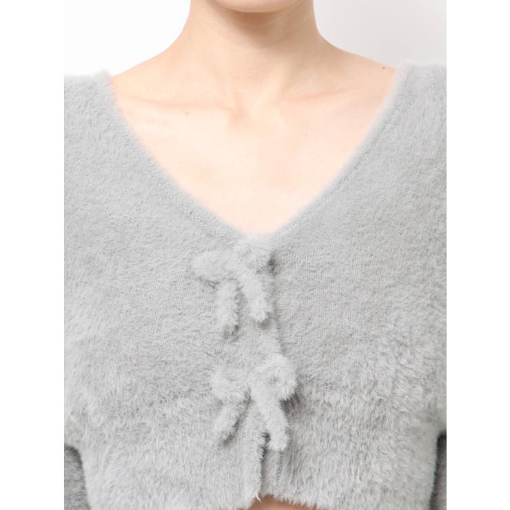 シャギーコンパクトリボンツインセット | EMODA | 詳細画像34 