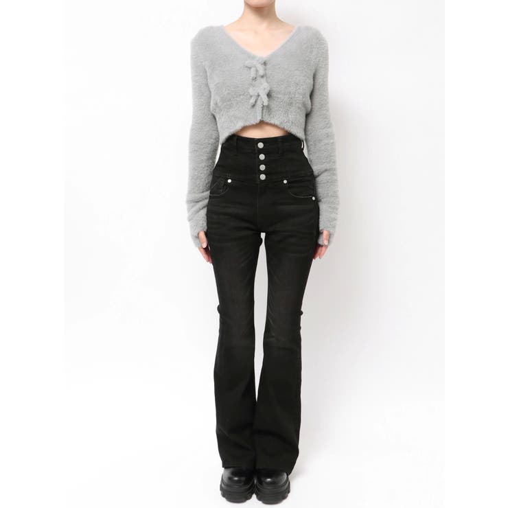 シャギーコンパクトリボンツインセット | EMODA | 詳細画像40 