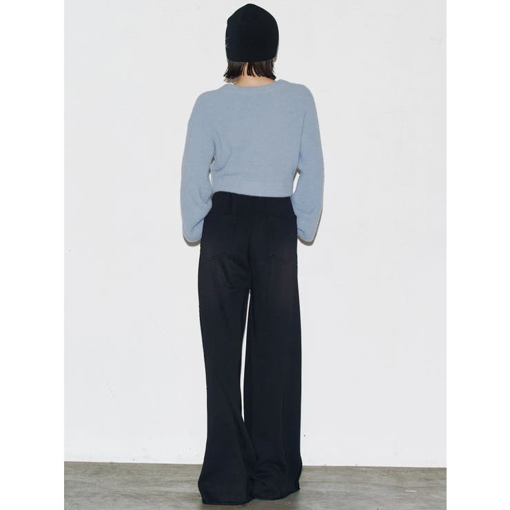 クレーピングパッチシャギーニット | EMODA | 詳細画像18 