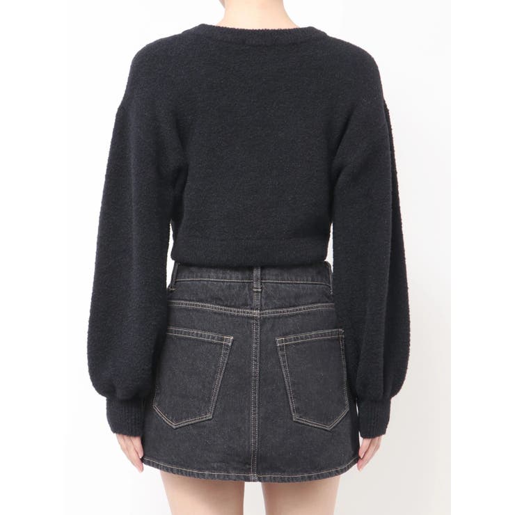 クレーピングパッチシャギーニット | EMODA | 詳細画像45 