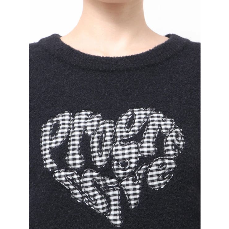 クレーピングパッチシャギーニット | EMODA | 詳細画像46 