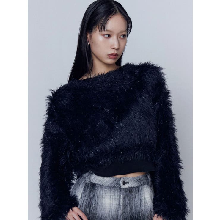 グロスミックスショートニット | EMODA | 詳細画像33 