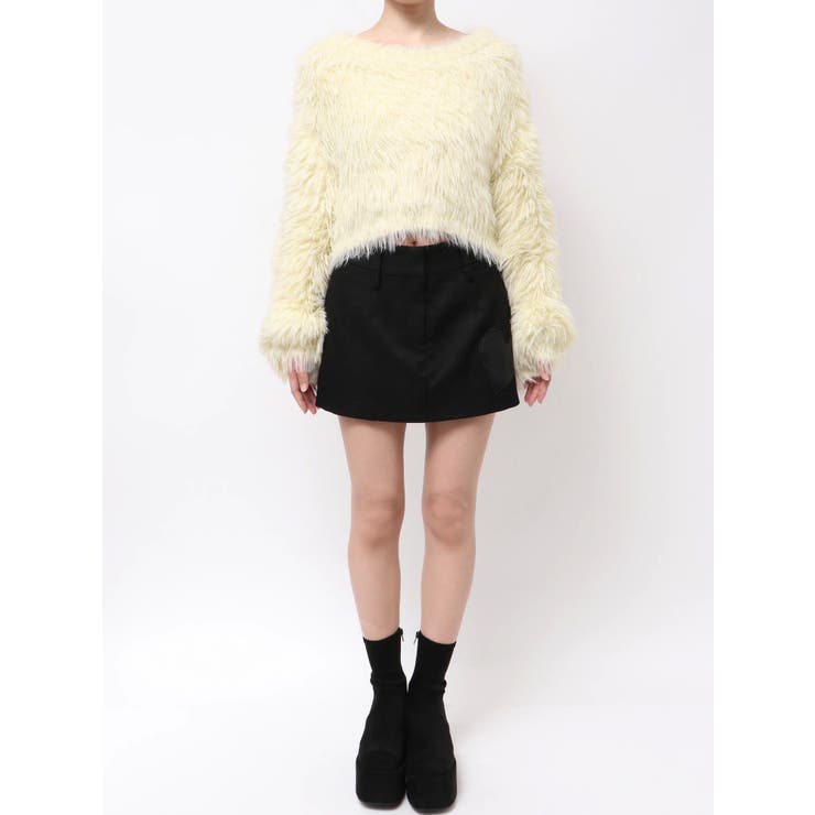 グロスミックスショートニット | EMODA | 詳細画像49 