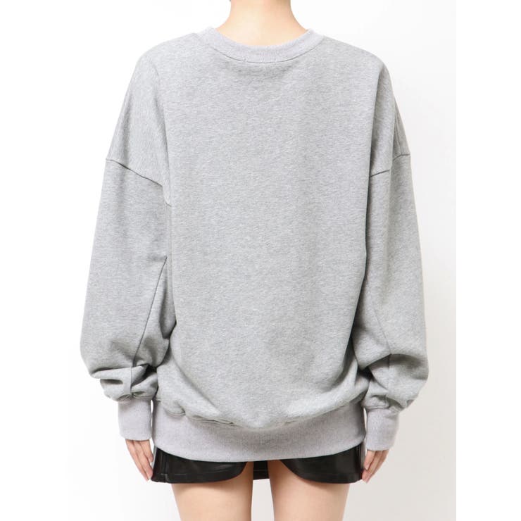 ハートロゴオーバースウェットプルオーバー | EMODA | 詳細画像30 