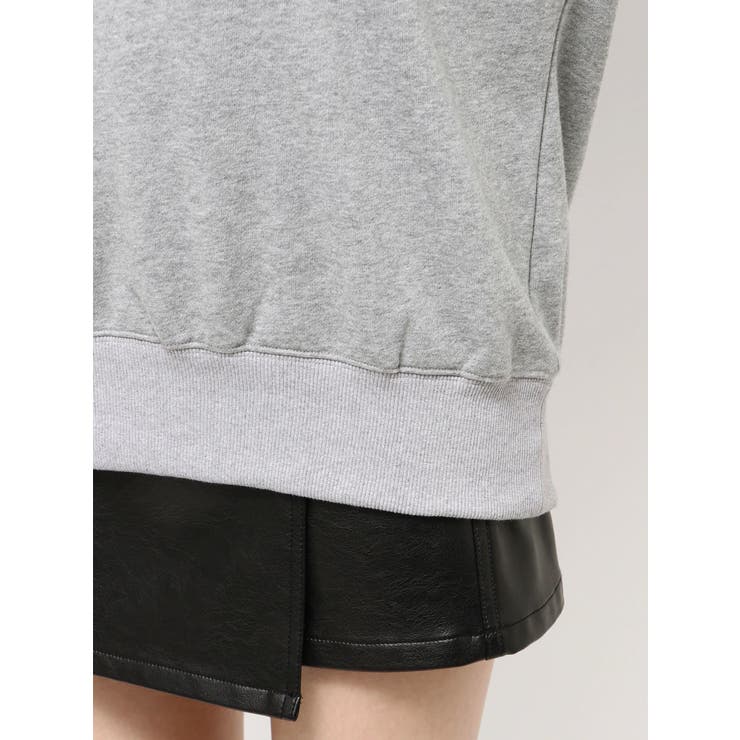 ハートロゴオーバースウェットプルオーバー | EMODA | 詳細画像33 