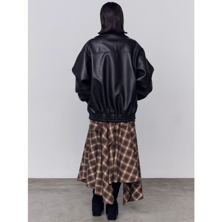 フェイクレザーオーバーブルゾン | EMODA | 詳細画像37 