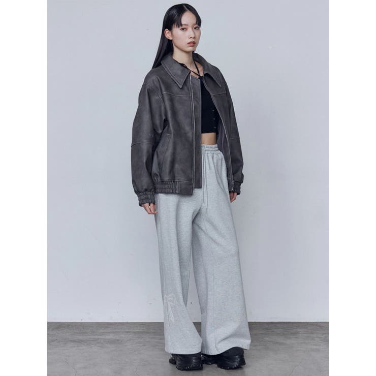 フェイクレザーオーバーブルゾン | EMODA | 詳細画像43 