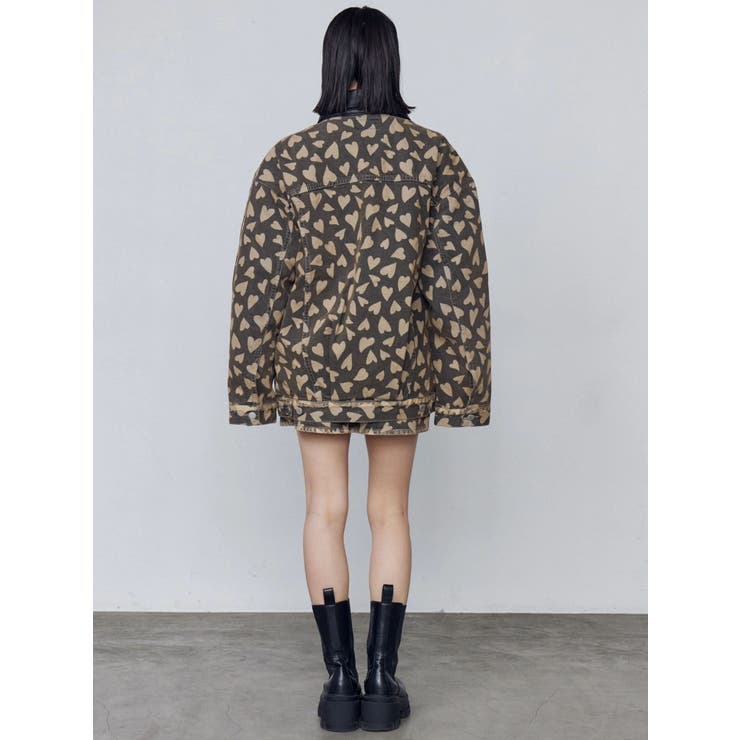 ワイドオーバーデニムブルゾン | EMODA | 詳細画像34 