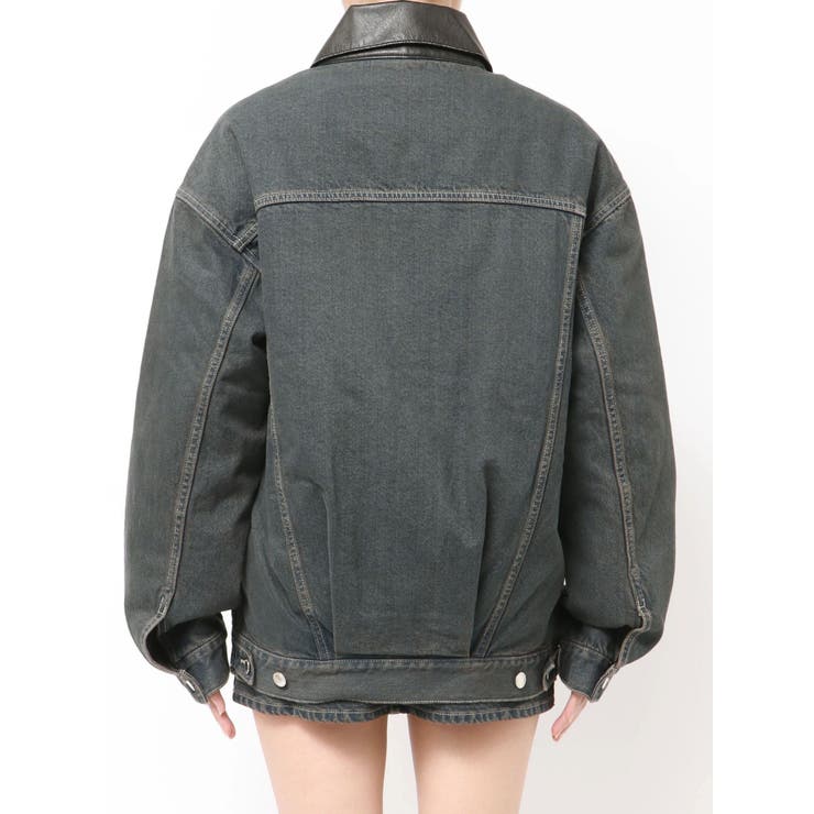 ワイドオーバーデニムブルゾン | EMODA | 詳細画像43 