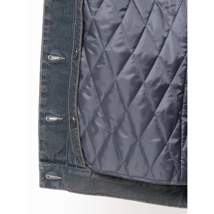 ワイドオーバーデニムブルゾン | EMODA | 詳細画像48 