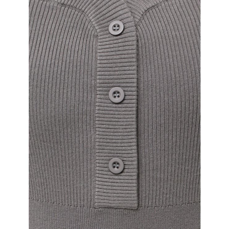 フロントボタンリブニットワンピース | EMODA | 詳細画像25 