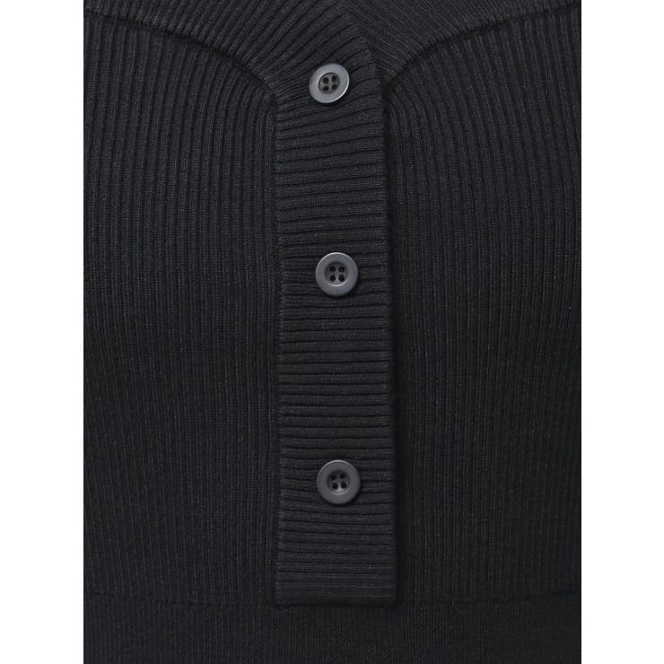 フロントボタンリブニットワンピース | EMODA | 詳細画像27 