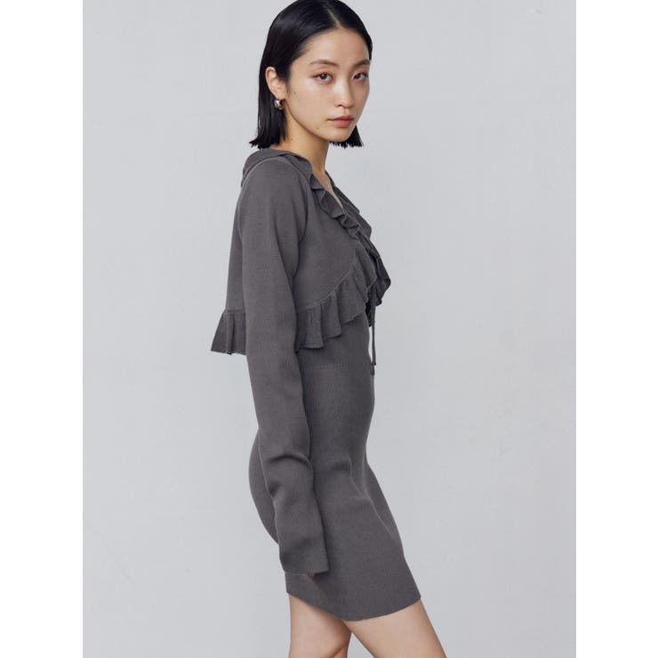 クロップドカーディガンセットアップ | EMODA | 詳細画像9 