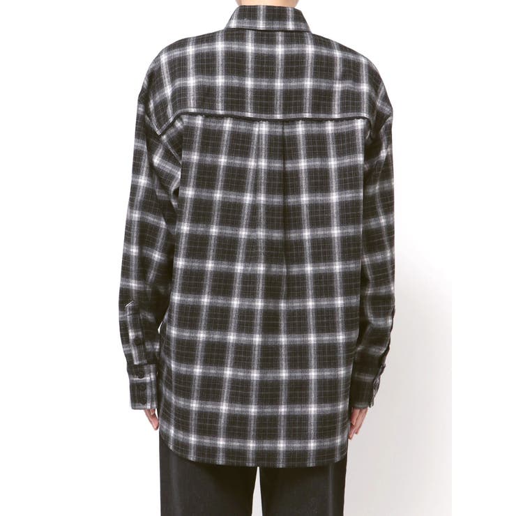 エッジレースオーバーシャツ | EMODA | 詳細画像24 