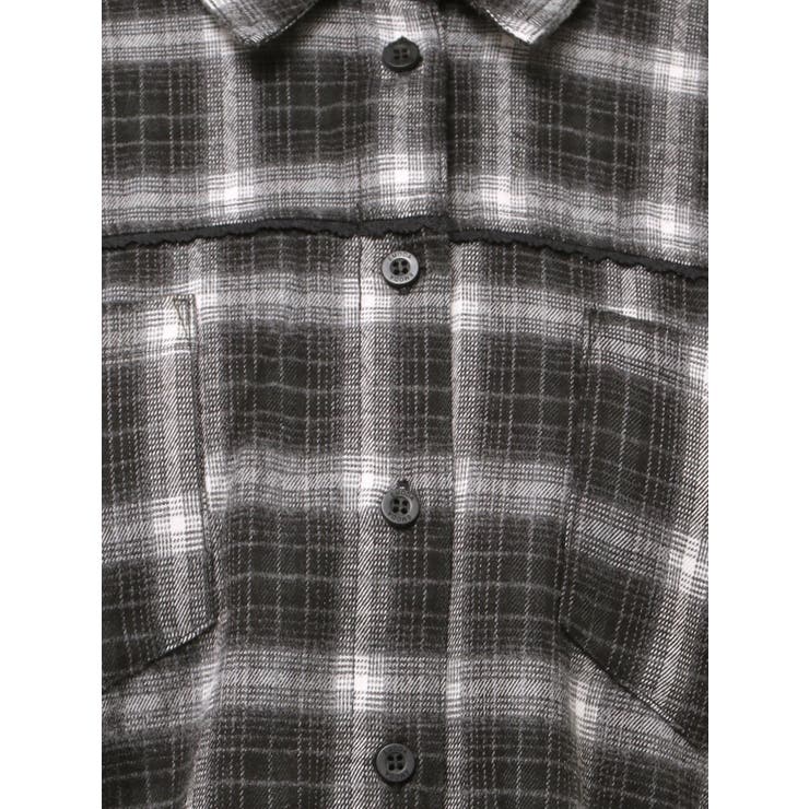 エッジレースオーバーシャツ | EMODA | 詳細画像33 