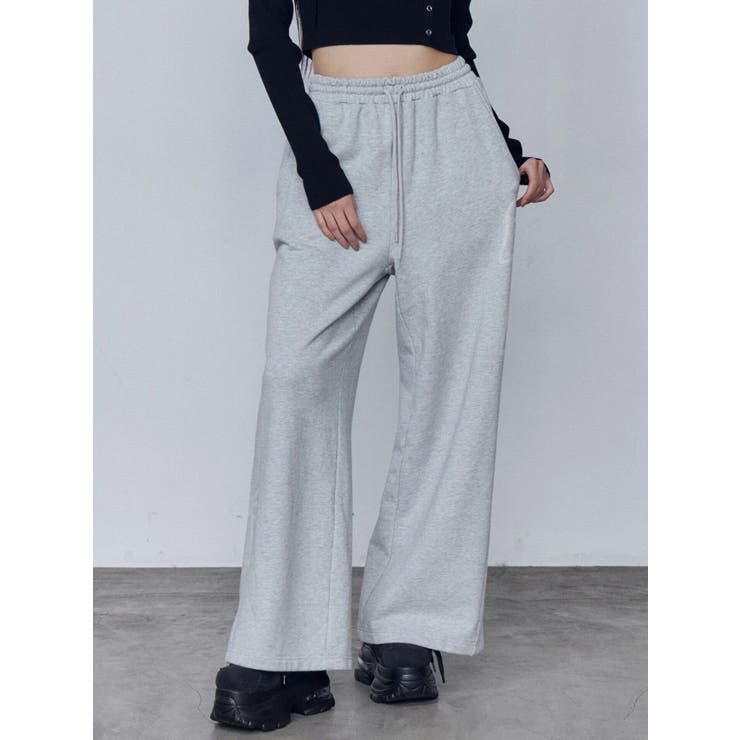 リボングラフィックスウェットパンツ | EMODA | 詳細画像1 