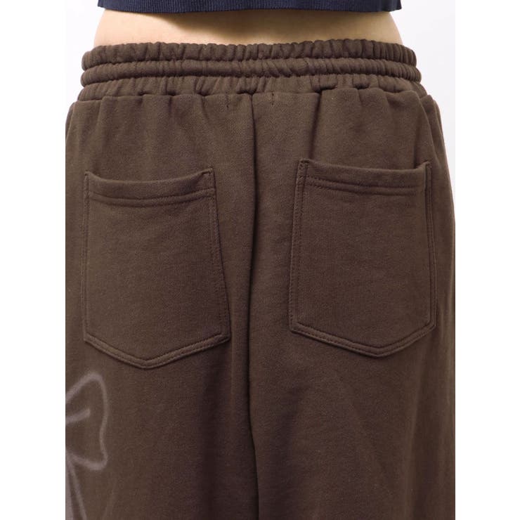 リボングラフィックスウェットパンツ | EMODA | 詳細画像18 