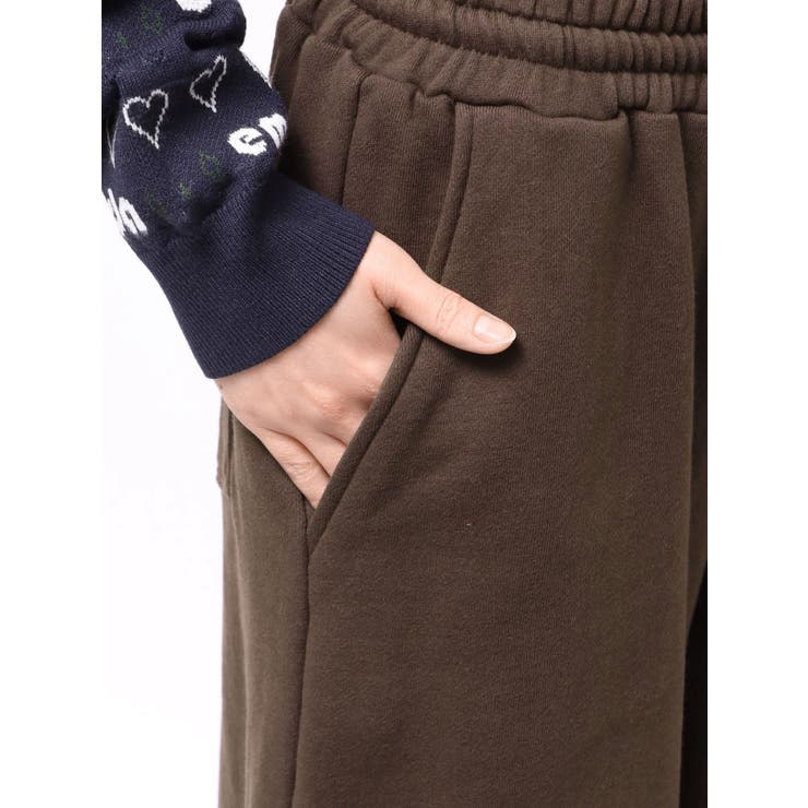 リボングラフィックスウェットパンツ | EMODA | 詳細画像20 