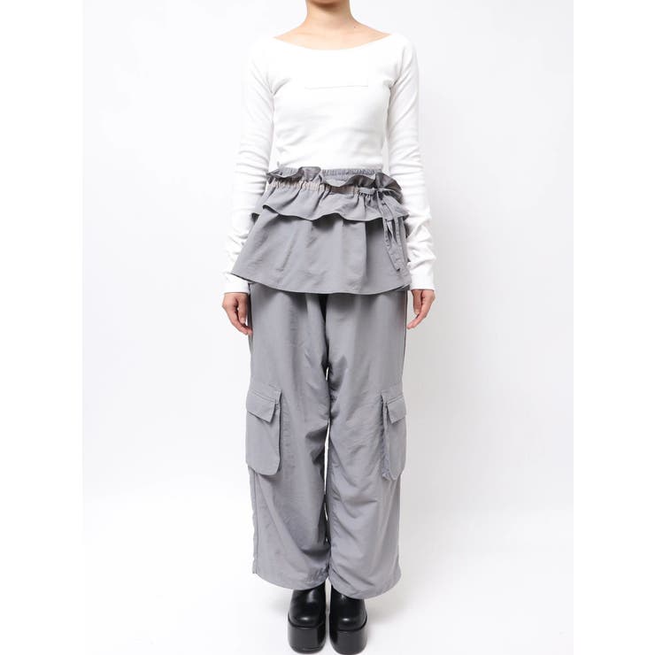 WRAP FRILL SET NYLON PT | EMODA | 詳細画像13 