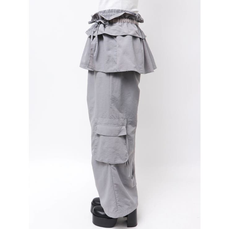 WRAP FRILL SET NYLON PT | EMODA | 詳細画像4 