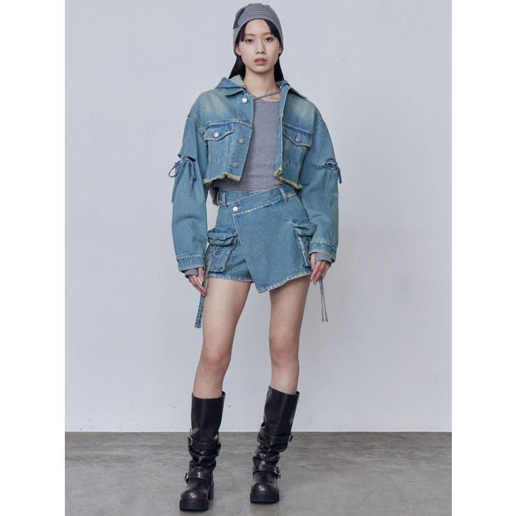 カーゴラップショートパンツ | EMODA | 詳細画像11 