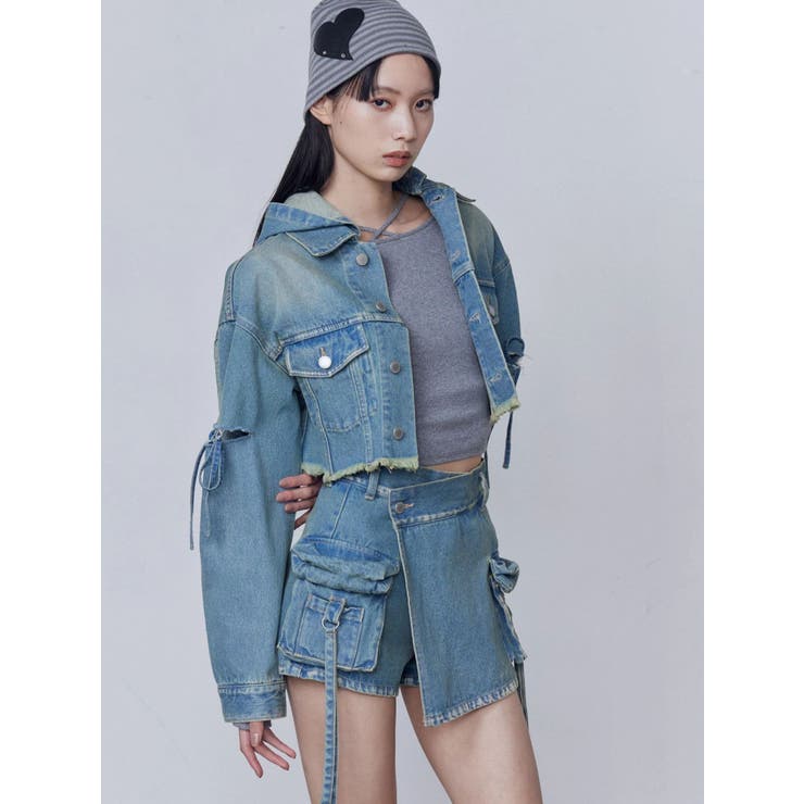 カーゴラップショートパンツ | EMODA | 詳細画像12 